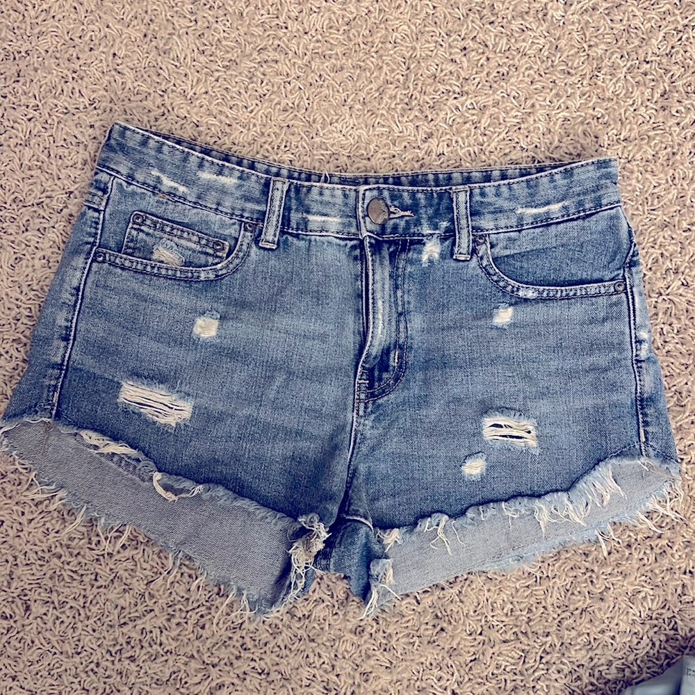 Free People Denim Cutoffs